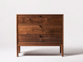 Comodino - Legno - 78x40x76 cm - Marrone noce - Moderno