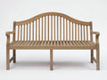 Panche da giardino - Legno - 158x63x95 cm - Marrone naturale - Stile classico